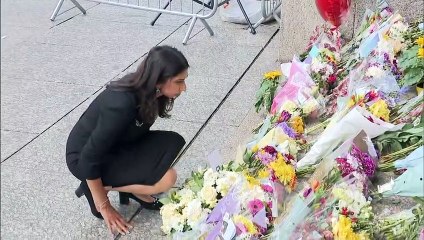Home Secretary lays wreath for Nottingham victims