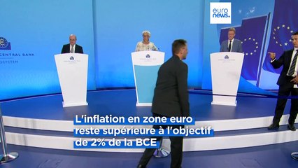 Zone euro : face à l'inflation, la BCE relève encore ses taux de 0,25 point