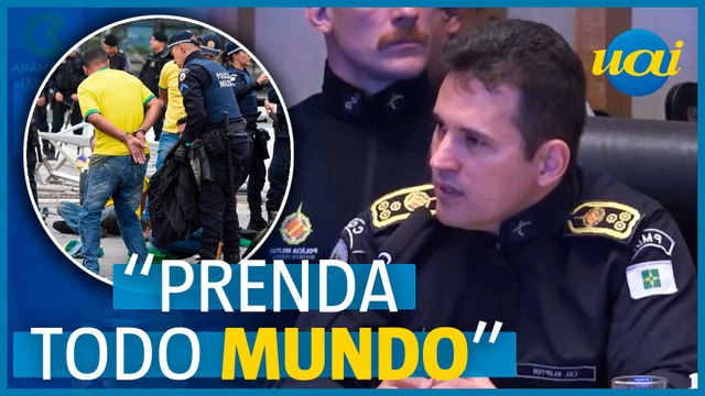 8/1: Coronel da PMDF queria prender todos os manifestantes