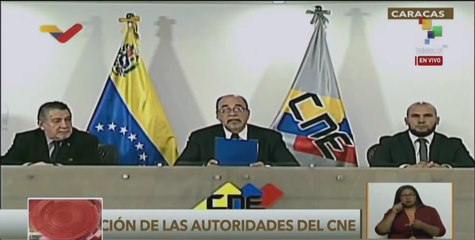 CNE de Venezuela designa comisión inmediata para elección de nuevas autoridades electorales