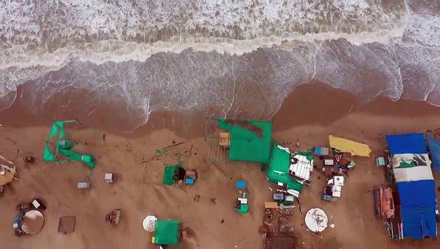 Vientos azotan costa de India y Pakistán al acercarse ciclón