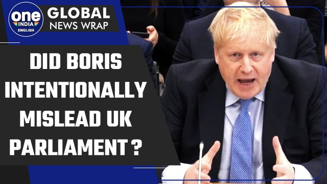 Boris Johnson Partygate report claims the former PM intentionally misled UK MPs | Oneindia News