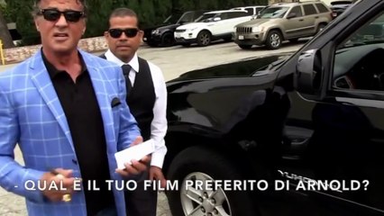 Sylvester Stallone e Arnold Schwarzenegger insieme