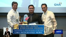 GMA Integrated News, kinilala sa larangan ng TV news reporting ng Rotary Club of Manila | Saksi