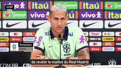 Brésil - Richarlison : "Tout le monde rêve de porter le maillot du Real"
