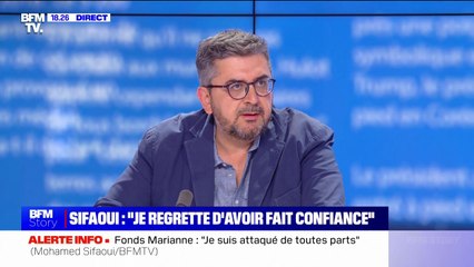 Fonds Marianne: "Il n'y a eu aucun enrichissement", assure Mohamed Sifaoui