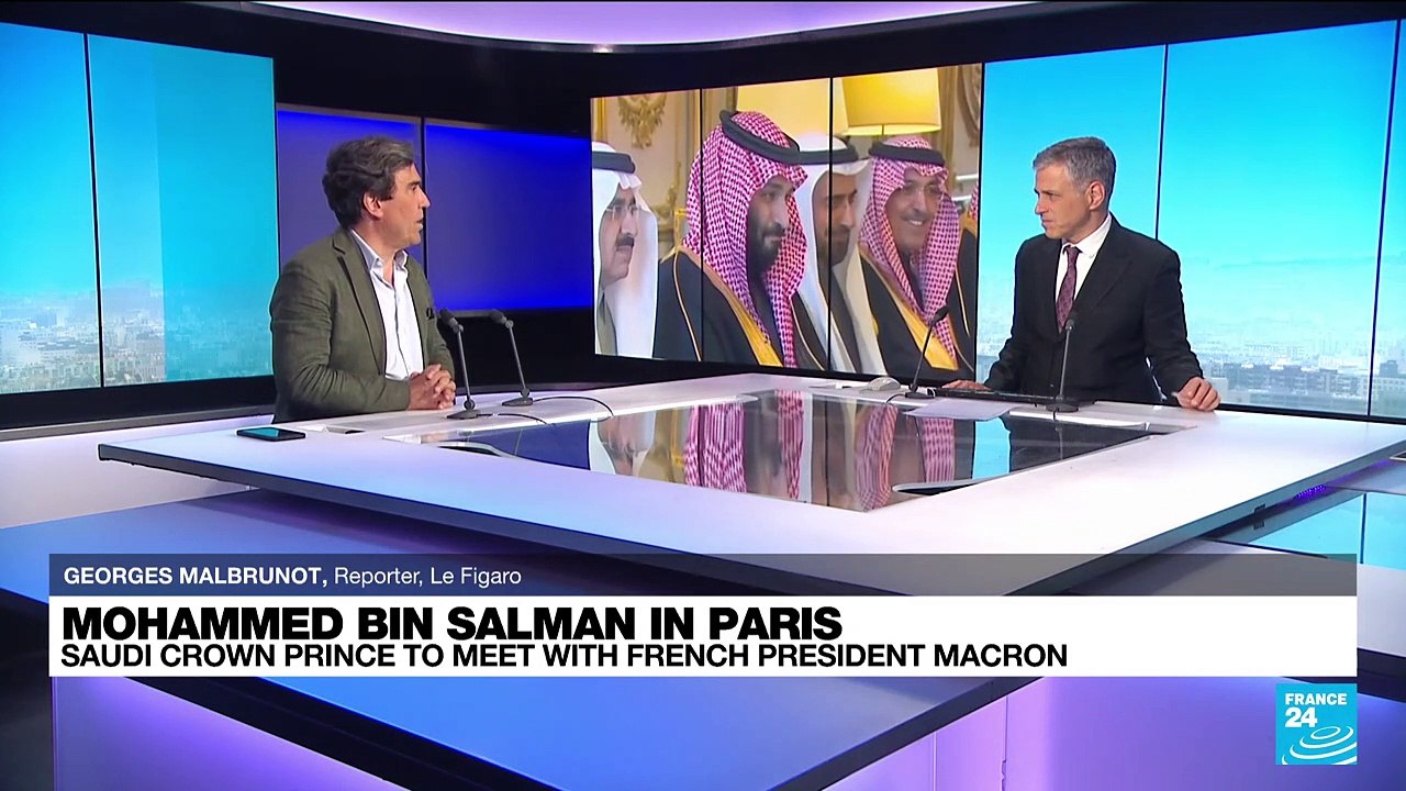 Muhammed Bin Salman in Paris