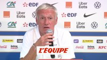Didier deschamps salue les qualités de leader de kylian mbappé : « il assume totalement ce rôle de capitaine » - foot - qualif. coupe du monde - bleus