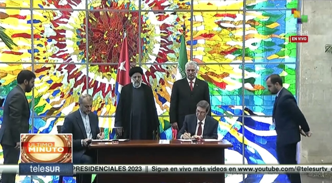 Cuba e Irán firman acuerdos de cooperación