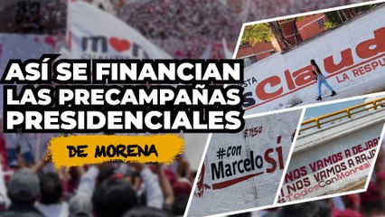 ¿Cómo se maneja el presupuesto de las corcholatas presidenciales de Morena?