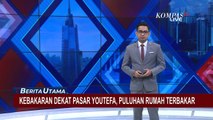 Kebakaran Dekat Pasar Youtefa Jayapura, Puluhan Rumah Terbakar!