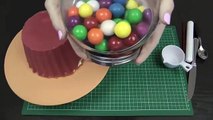 Make a Gumball Machine Giant Cupcake Cake! A Cupcake Addiction How To Tutorial