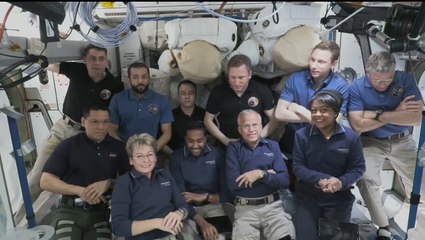 Astronaut Peggy Whitson's Emotional Good-Bye To Space Station