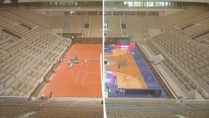 Comment le Central de Roland-Garros est devenu un temple du basket en trois jours