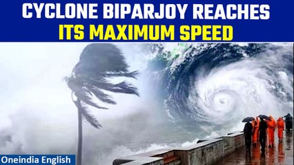 Video herunterladen: Cyclone Biparjoy news: Landfall in Gujarat amid heavy rainfall and strong winds | Oneindia News