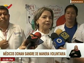 Download Video: Médicos acuden a donar sangre al hosp. Doctor Manuel Núñez Tovar, por el Día del Donante de Sangre