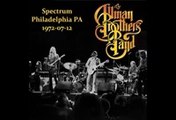 Allman Brothers Band - bootleg Live in Philadelphia, PA, 07-12-1972 part two