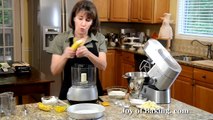 Banana Cake Recipe Demonstration - Joyofbaking.com