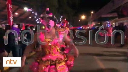 Diablos, chinas, osos y ángeles llegaron hasta el stand de la Red Uno