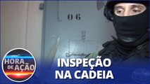 GAES encontra faca artesanal em cela durante vistoria em prisão no sul do Brasil