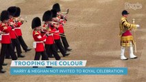 Meghan Markle and Prince Harry Not Invited to King Charles' Trooping the Colour
