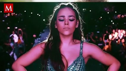 Danna Paola sufre ola de calor durante concierto en Cancún