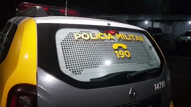 PM detém homem com mandado de prisão em aberto na Rua Xavantes
