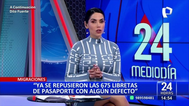 Migraciones repone 675 libretas de pasaporte con fallas de fabricación