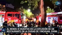 Al menos 31 muertos en la explosión de un restaurante en la ciudad de Yinchuan, China