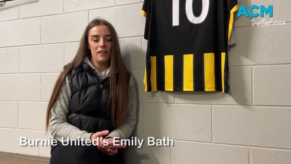 Burnie United's Emily Bath on career-ending soccer game incident