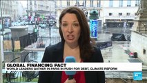 Macron opens climate finance summit with calls for change