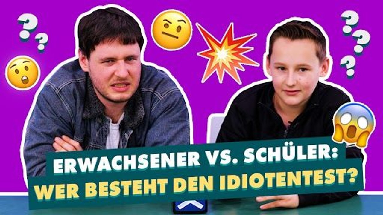 Erwachsener vs. Schüler- Wer weiß mehr?