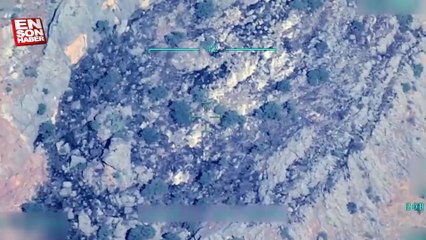 MSB 2 teröristin etkisiz hale getirildiği anları paylaştı