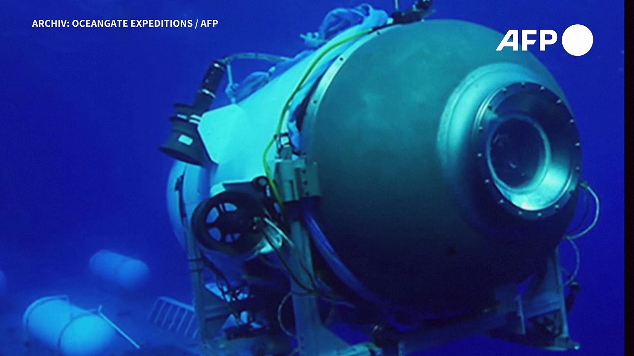Sauerstoffvorräte von Mini-U-Boot 'Titan' gehen zur Neige