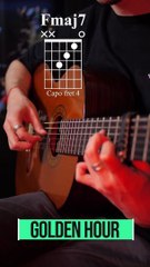 Golden hour guitar chords