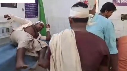 जमीन: पड़ोसी के सिर पर मारी तलवार, घायल बोला - हमलावरों ने ...