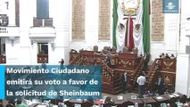 Diputados del Congreso CDMX, aún sin acuerdo de metodología para ratificar sustituto de Sheinbaum