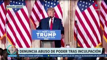 Donald Trump se declara no culpable y denuncia persecución política