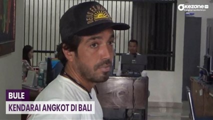Imigrasi Bali Deportasi Bule Amerika yang Kendarai Angkot di Bali