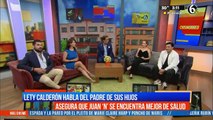 Lety Calderón habla del estado de salud de su exesposo Juan 'N'