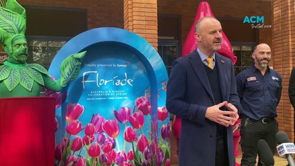 Launch of 2023 Floriade in Canberra