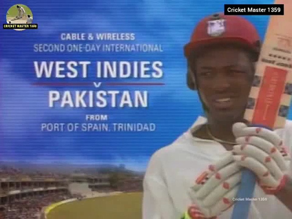 1992-93 West Indies v Pakistan 2nd ODI at Port of Spain Mar 26th 1993