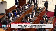 Keiko Fujimori y las veces que desafió a presidentes