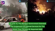 Manipur Violence: Internet Services Suspended Till June 20; Union Minister’s House Set On Fire