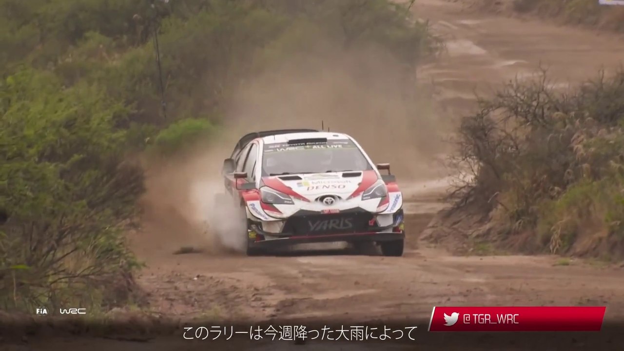 WRC (World Rally Championship)  2019 Rd.5 アルゼンチン ハイライト動画 TOYOTA GAZOO Racing 1/2 , World Drivers' Champion: Ott Tänak