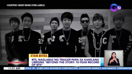 BTS, naglabas ng trailer para sa kanilang librong "Beyond the Story: 10-Year Record of BTS" | BT