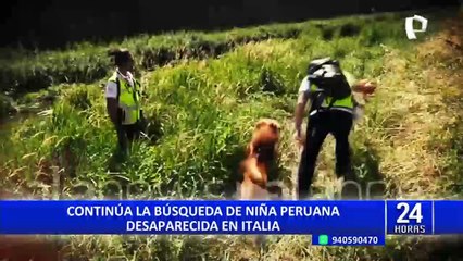 Abuelo de niña desaparecida pide ayuda para viajar a Italia