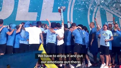 Ederson lifts the lid on Man City's treble celebrations