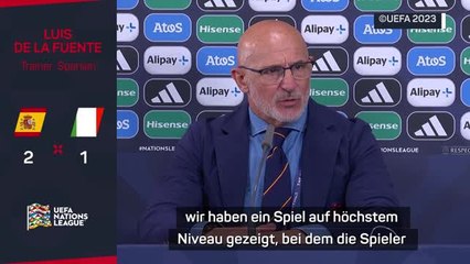 Vamos! De la Fuente freut sich über Finaleinzug