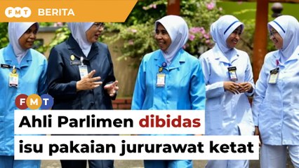 Pakaian ‘ketat’: Kesatuan jururawat, MMA bidas Ahli Parlimen PAS